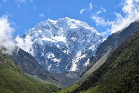 Peisaj pe traseul Salkantay, Peru