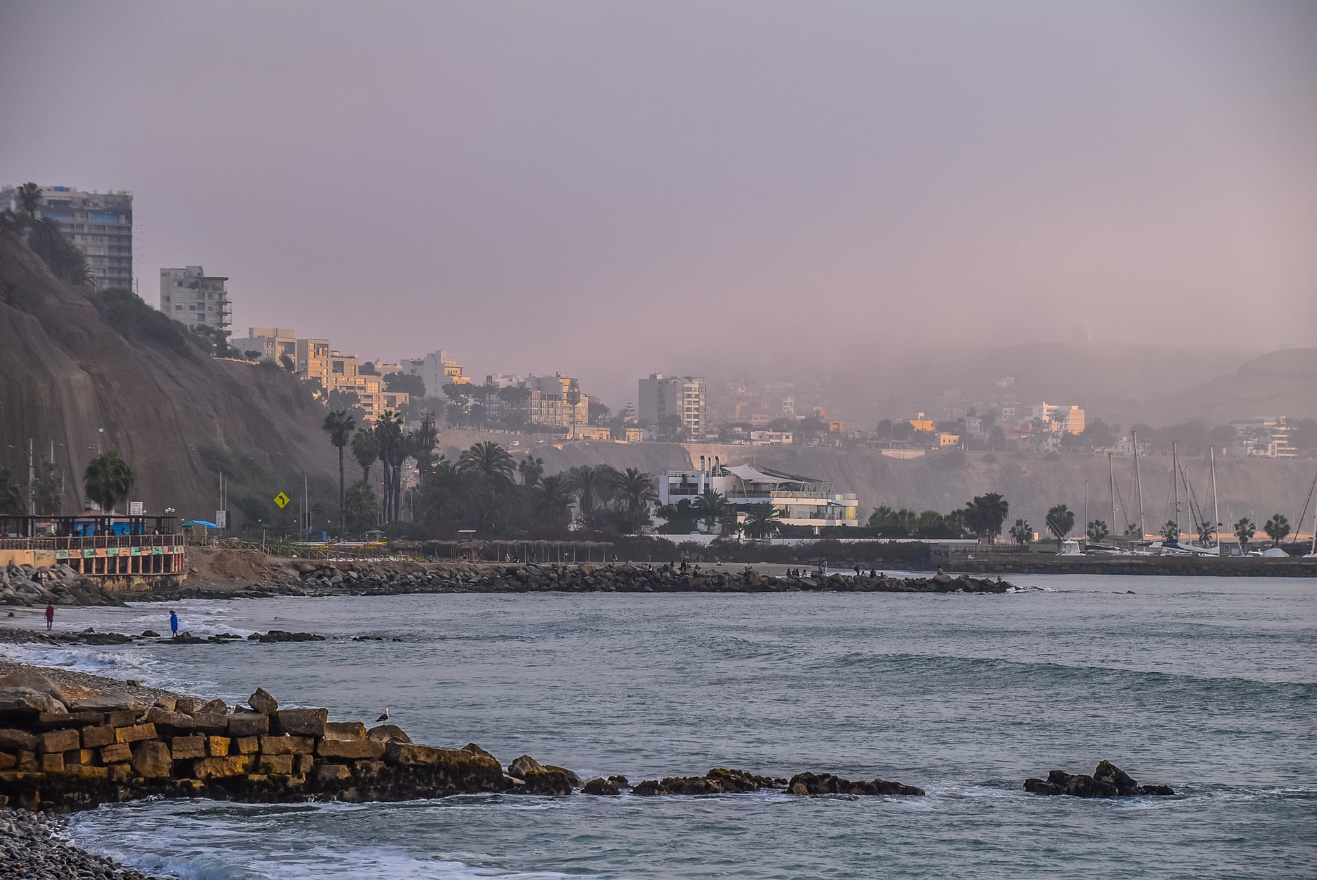 Faleza din Lima, Peru